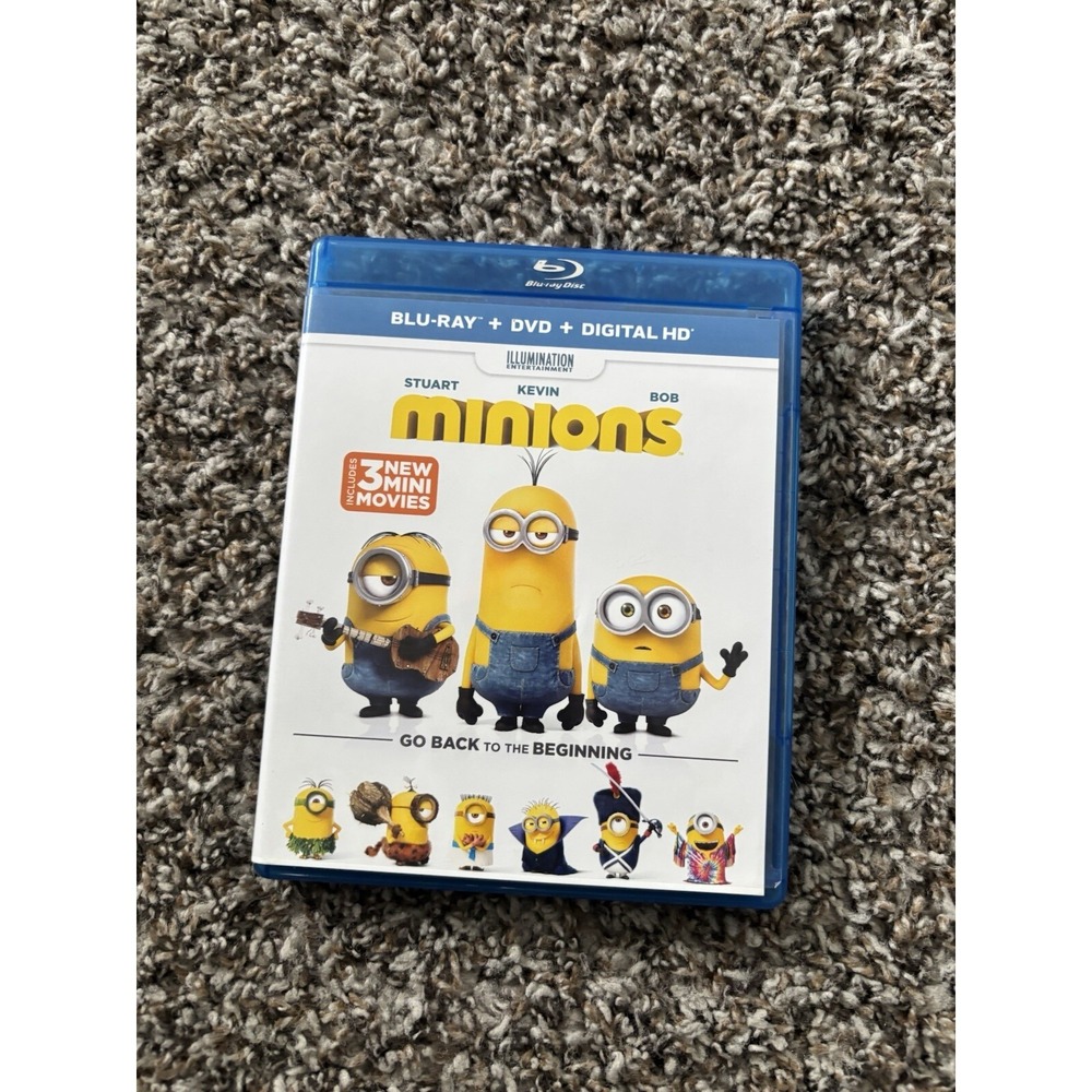 Minions (Blu-ray + DVD + DIGITAL HD) Blu-ray